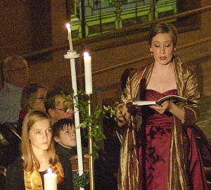 Kathryn Solomon in Messiah by Candlelight