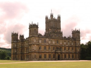 Highclere Castle, also known as Downton Abbey