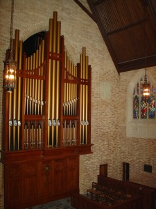 First Presbyterian organ pipes