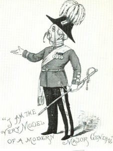 A drawing of Major General Stanley