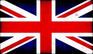 A Union Jack British flag